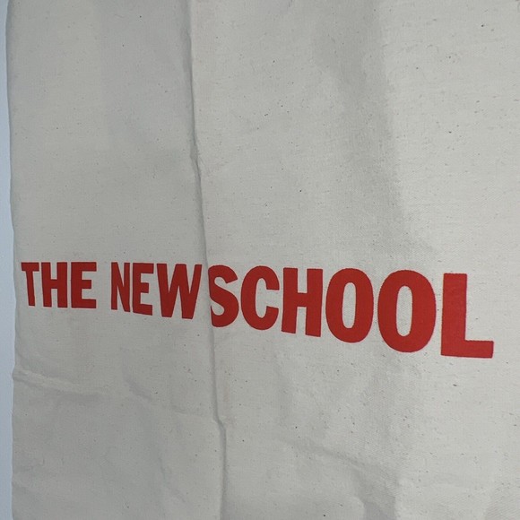 The New School Duffel Sack Tote Canvas Bag - Picture 7 of 10